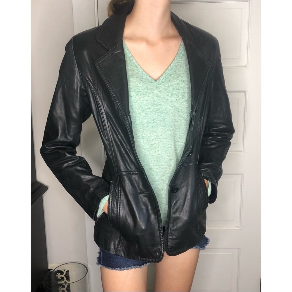 Genuine leather jacket